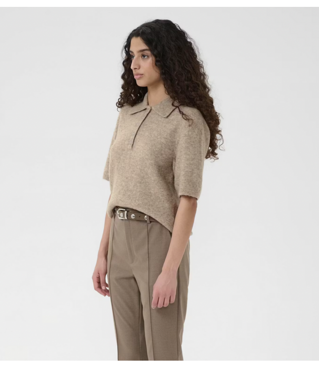 Gestuz Alpha SS Polo Pullover