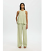 Selected LUISA MW WIDE LINEN BLEND PANT NOOS