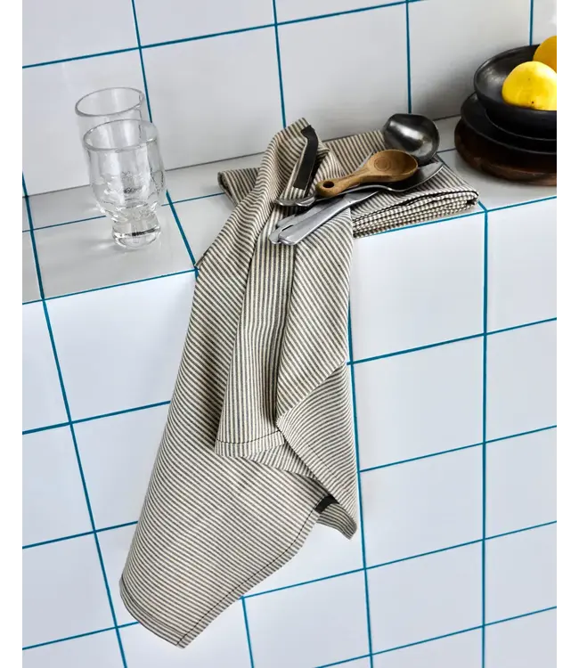 House Doctor Tea towels, HDCook, Dark grey, set of 3