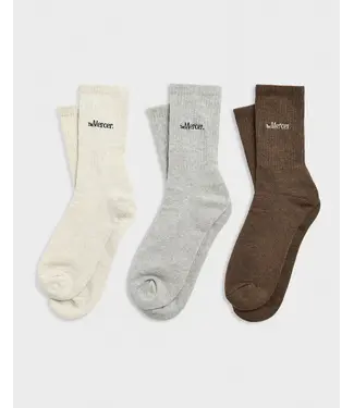 Mercer Amsterdam The Mercer Melange 3-pack 39-42