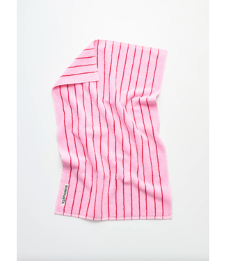 BONGUSTA Naram Guest Towels baby pink & ski patrol