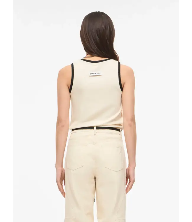 Rouge Edit Helena O-neck Tank Top