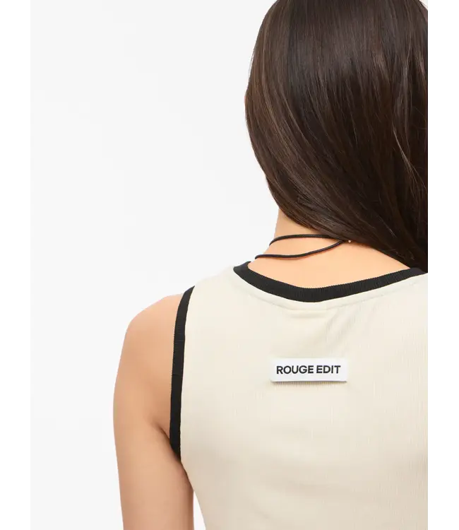 Rouge Edit Helena O-neck Tank Top