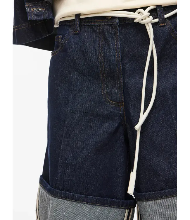 Rouge Edit Martine 2/4 Denim Shorts