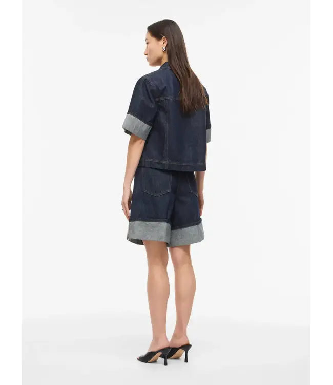 Rouge Edit Martine 2/4 Denim Shorts