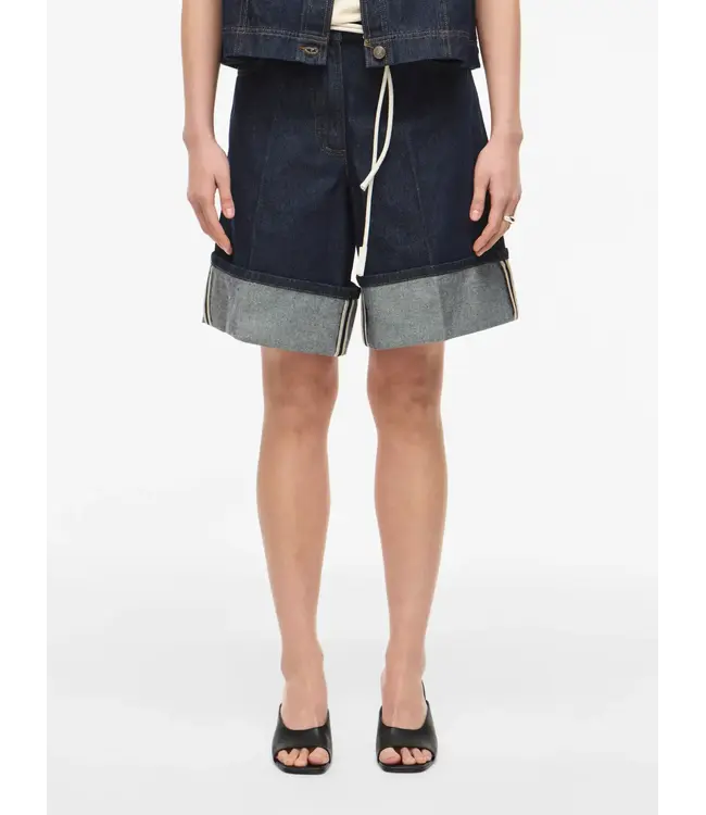 Rouge Edit Martine 2/4 Denim Shorts