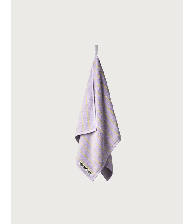 BONGUSTA Naram Guest Towels lilac & neon yellow