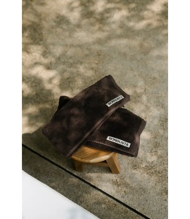 BONGUSTA Naram Guest Towels coffee
