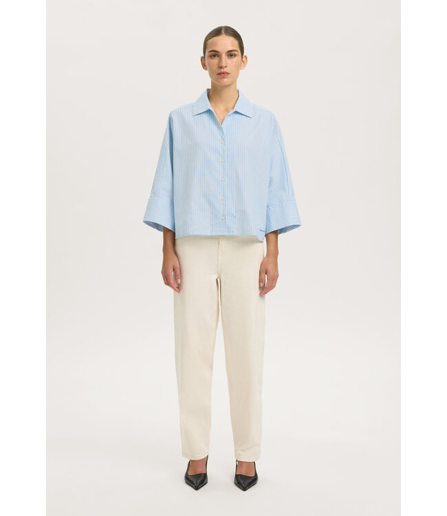 Selected Ester oversize 3/4 shirt