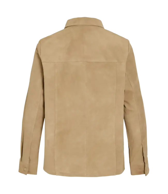 Rouge Edit Darla  Suede Shirt