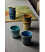 HKliving 70s ceramics: Van Gogh coffee mugs Sunflowers (set of 2)