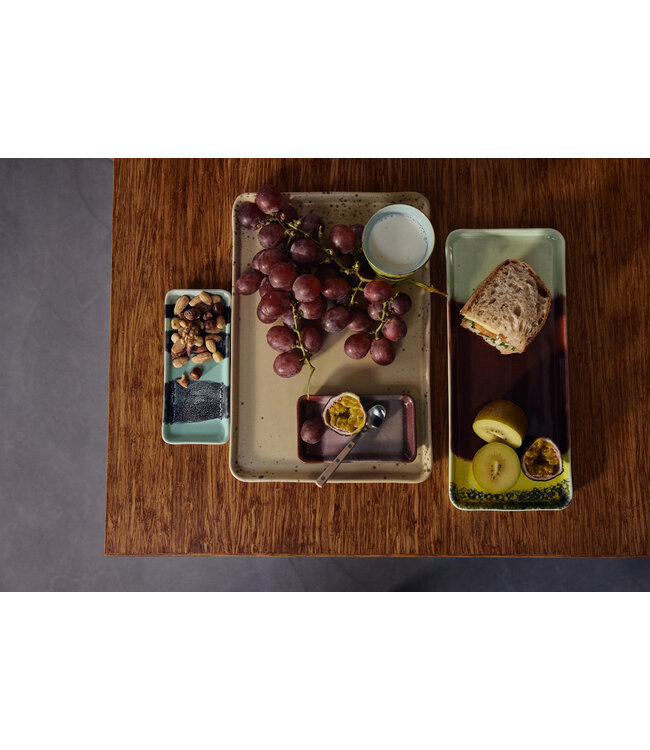 HKliving 70s ceramics: cake tray cherry