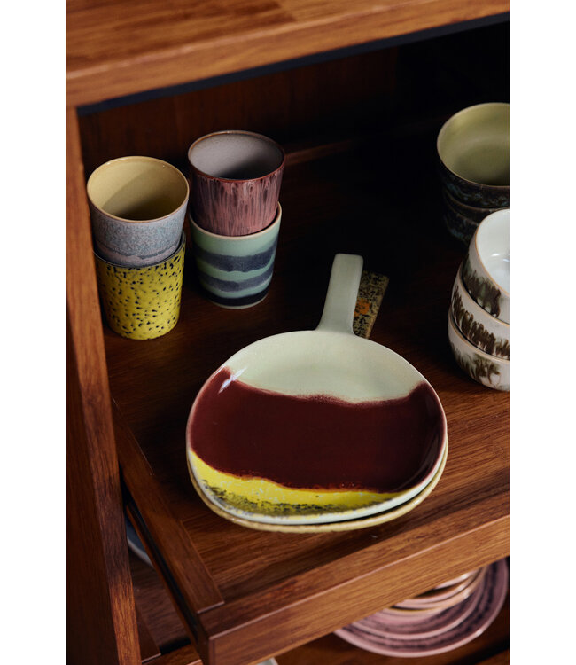 HKliving 70s ceramics: platter cherry