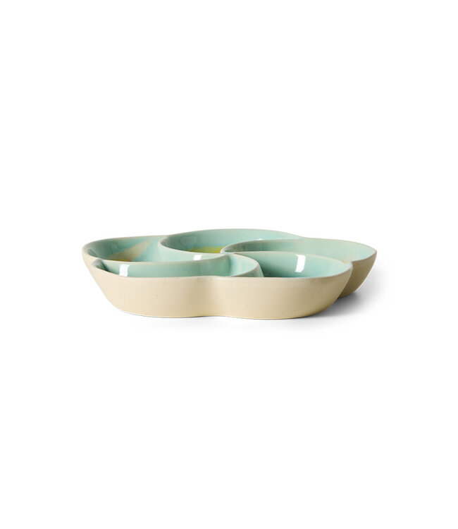 HKliving 70s ceramics: snack tray glint