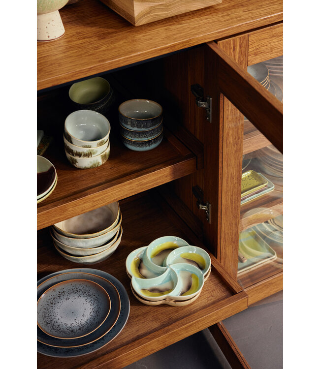 HKliving 70s ceramics: snack tray glint