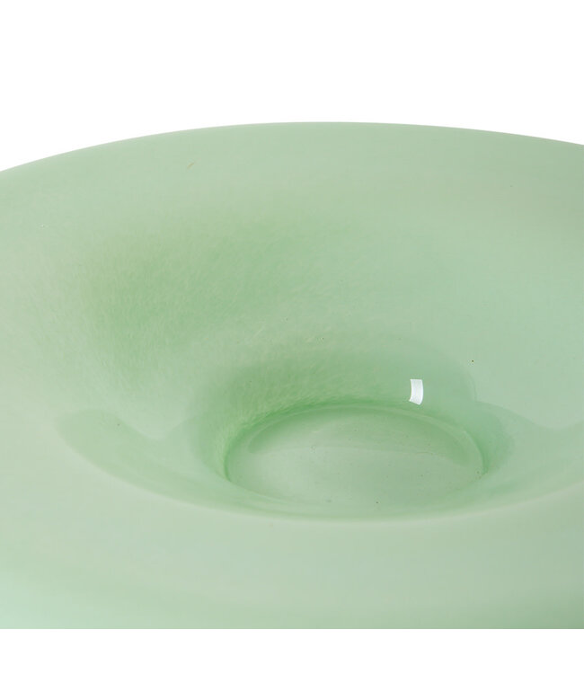 HKliving Gallery glass bowl mint