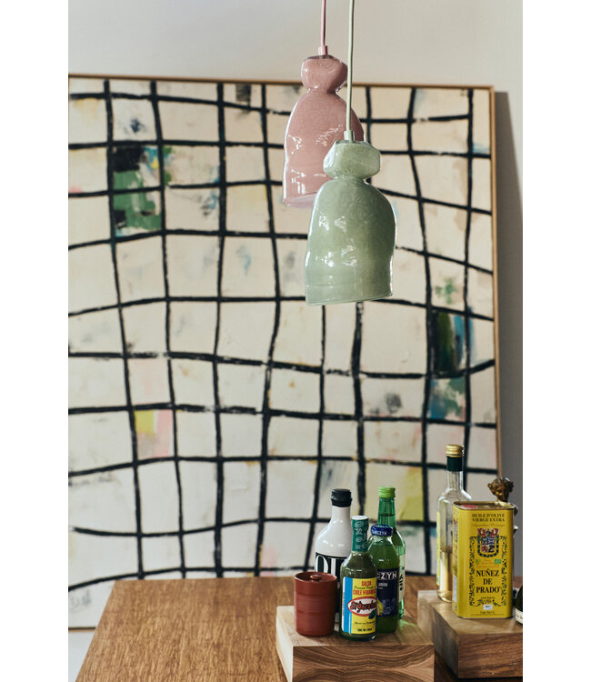 HKliving Gemstone lamp, tourmaline Nienke Sikkema for HKLIVING