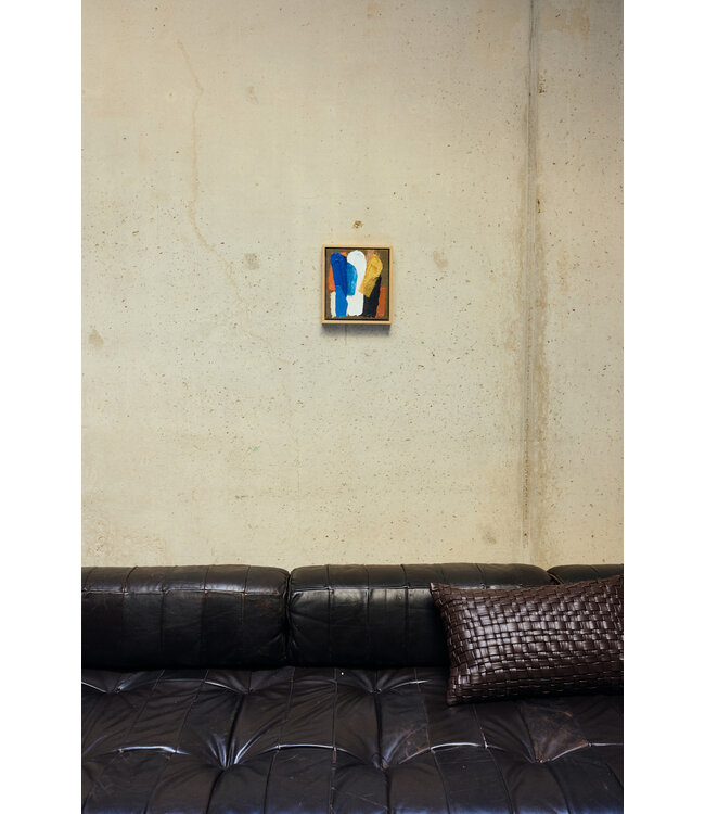 HKliving Framed artwork moonlight strokes, 18x20cm