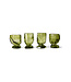 HKliving Glasses, emerald Nienke Sikkema for HKLIVING, set of 4