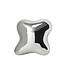 HKliving Orb wall sculpture chrome