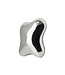 HKliving Orb wall sculpture chrome