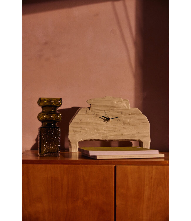 HKliving Mantle clock, seafoam Teun Zwets for HKLIVING
