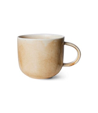 HKliving Chef ceramics: mug rustic cream/brown