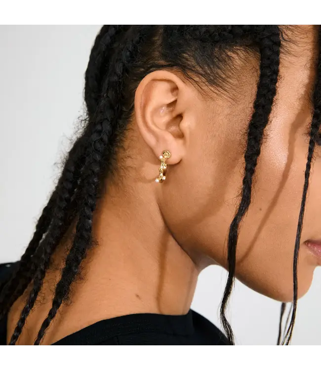 Pilgrim HADLEY earrings gold-plated