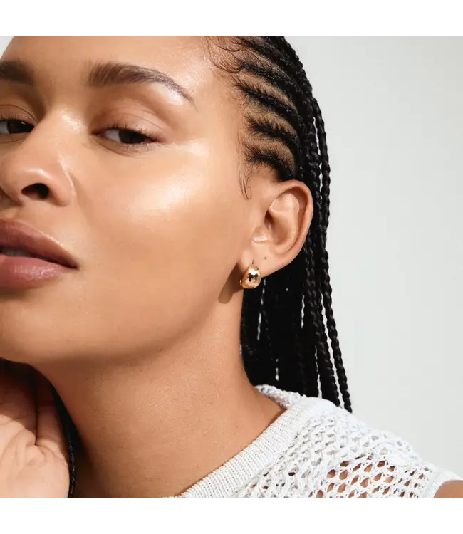 Pilgrim JUA earrings gold-plated