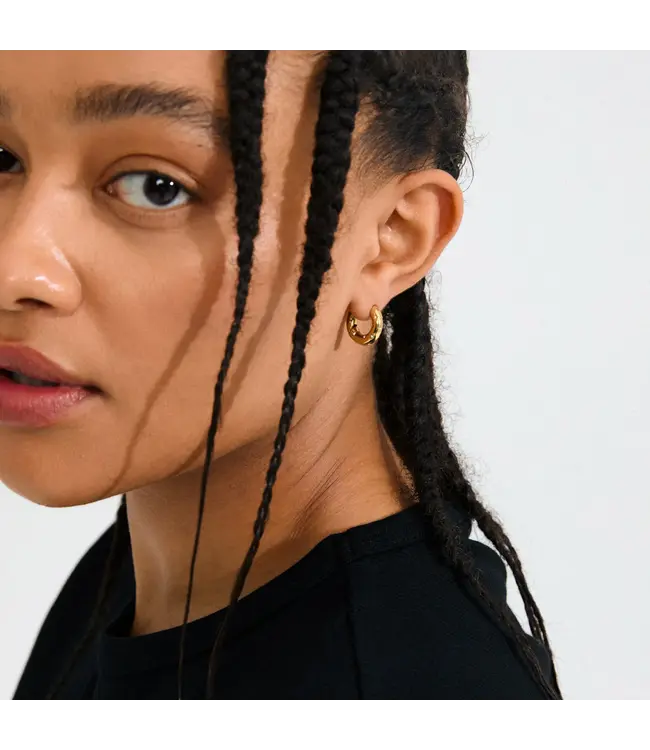 Pilgrim NEVAEH hoops gold-plated