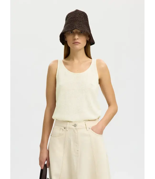 Selected Mia knit top u-neck