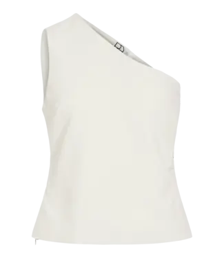 Rouge Edit Joelle One Shoulder Top