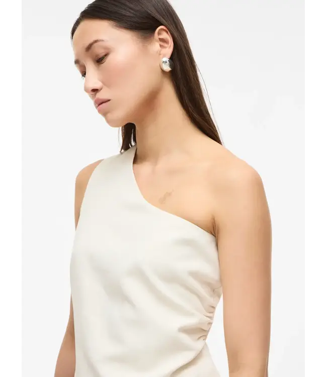 Rouge Edit Joelle One Shoulder Top