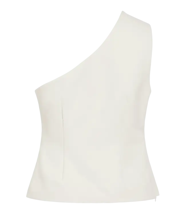 Rouge Edit Joelle One Shoulder Top