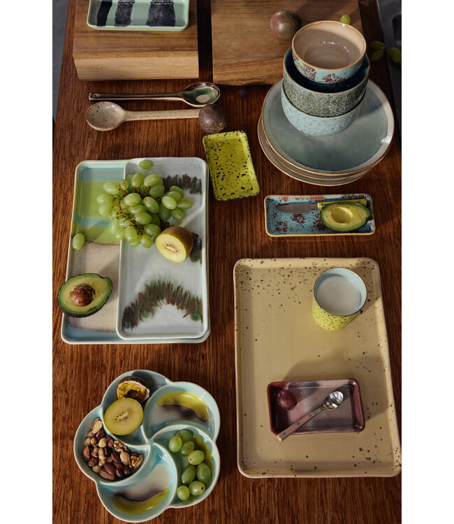 HKliving 70s ceramics: cake tray, tide