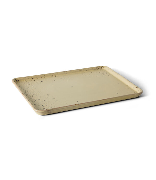 HKliving 70s ceramics: large tray grit