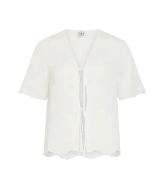Rouge Edit Kaia 2/4 V-Neck Top / size 36