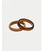 BOW19 Bangle 2 set Terracotta/brown