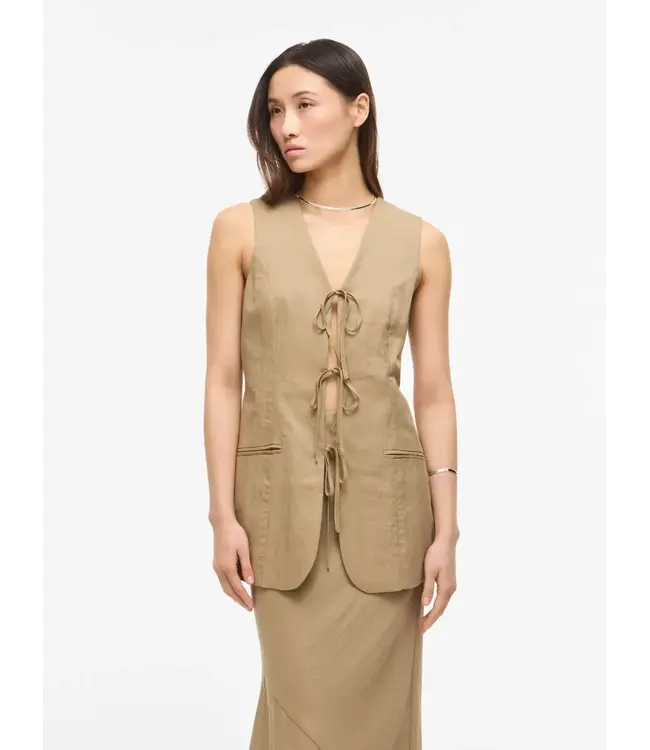 Rouge Edit ETIENNE S/L WAISTCOAT