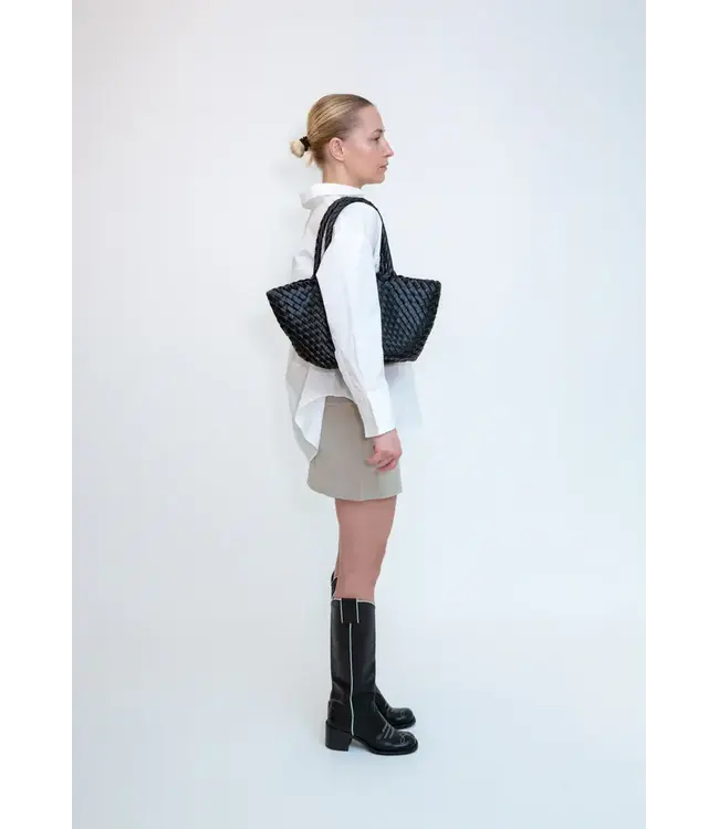 Hvisk Bea braided soft structure - Black