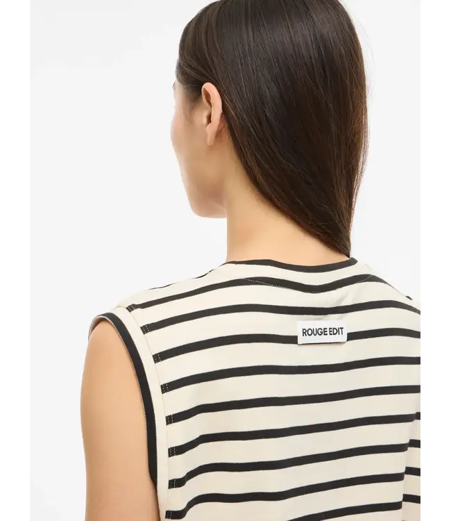 Rouge Edit SARAH S/L O-NECK TEE