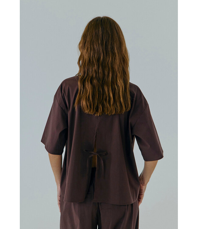 Norr Otilia string shirt
