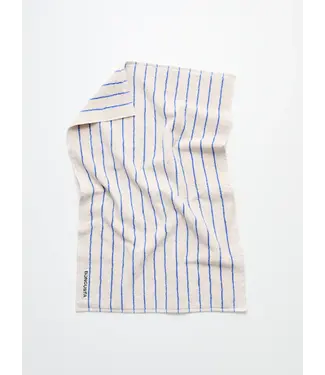 BONGUSTA Naram Guest towels - Moonbeam & Ultramarine