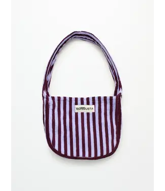 BONGUSTA Naram Cross over bag - Wine & lavender Bleu