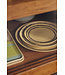 HKliving 70s ceramics: Dinner plate, Vanilla