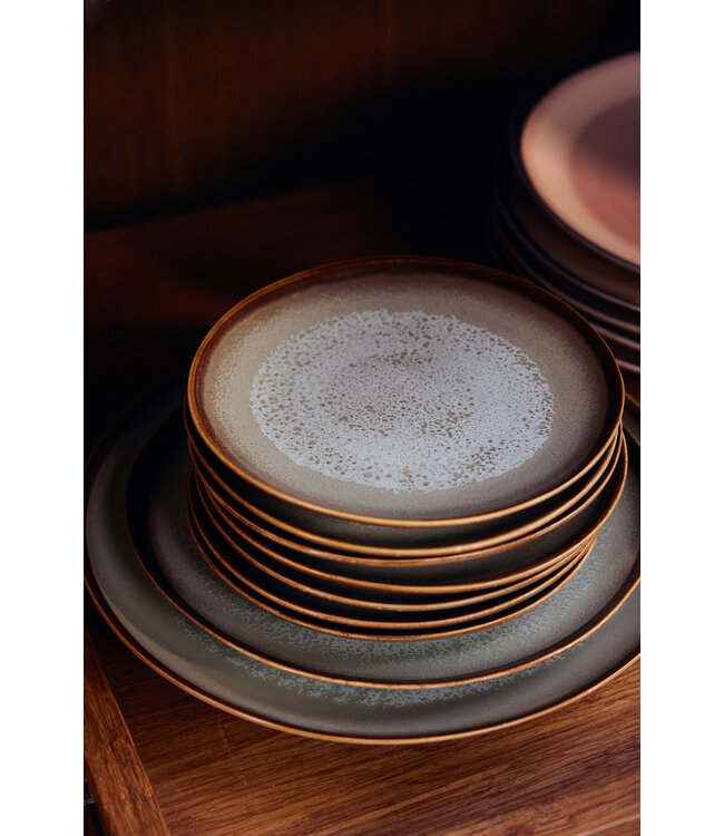 HKliving 70s ceramics side plate, Contrast