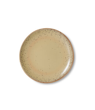 HKliving 70s ceramics side plate, Grit