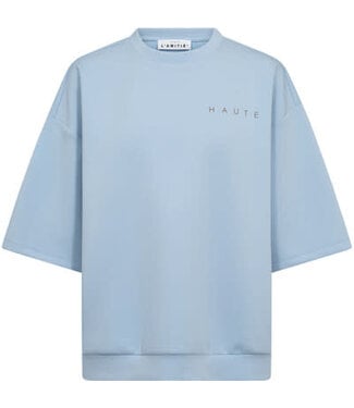 Haute L'Amitié Maxi Split SS Logo Sweat