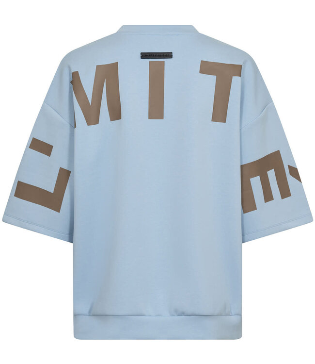 Haute L'Amitié Maxi Split SS Logo Sweat