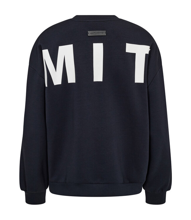 Haute L'Amitié Maxi Split Logo Sweat